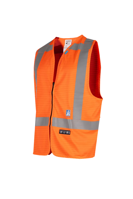 Sarvan Vlamvertragend, antistatisch veiligheidsvest (RWS)