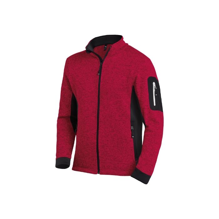 FHB Christoph Fleecejas | Lichtgewicht Tricot-Fleece Werkjas