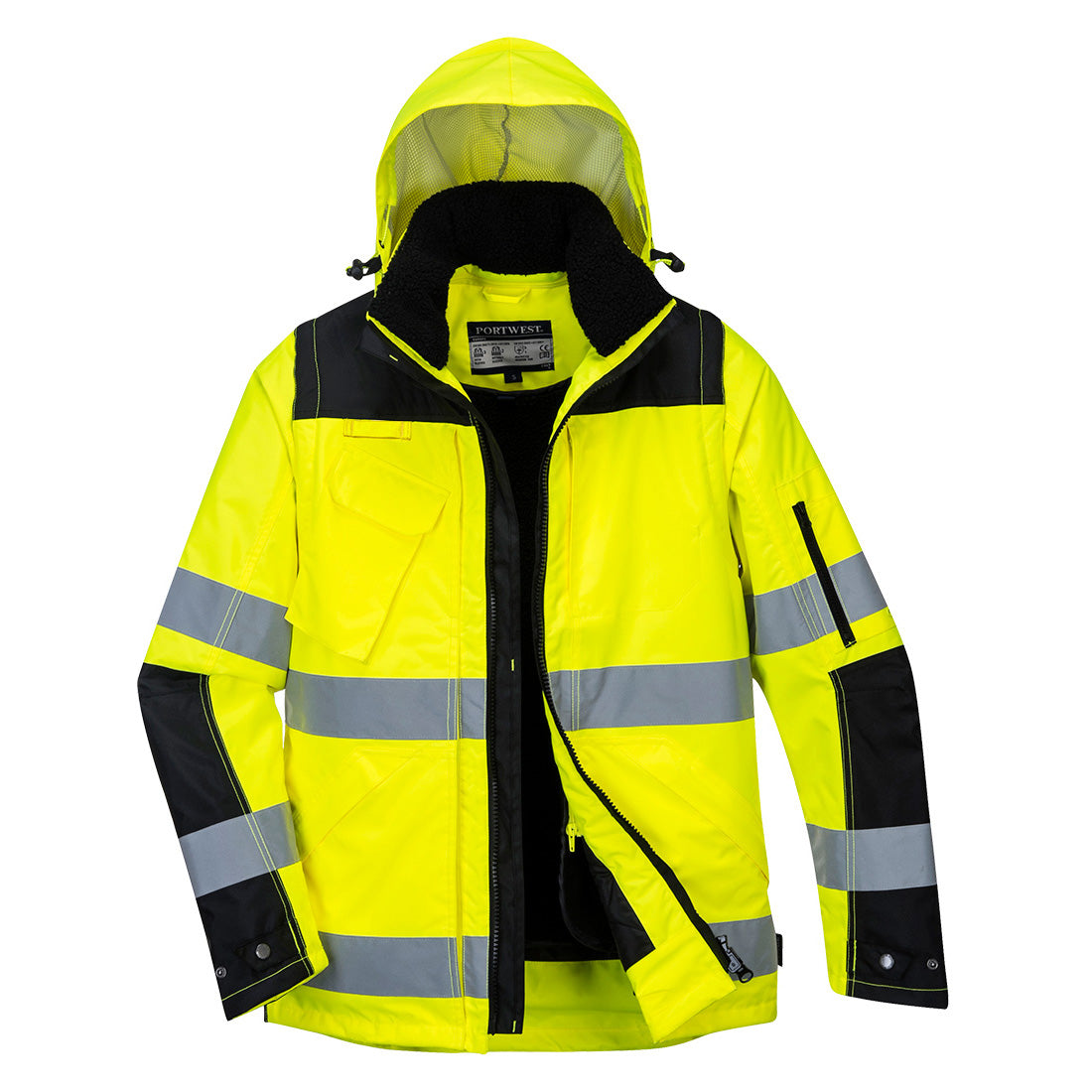 Portwest C469 Hi-Vis 3-in-1 Contrast Winter Pro Jacket | Klasse 3 Winterjas