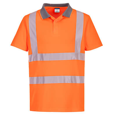 Portwest EC10 Eco Hi-Vis Poloshirt Lange Mouw | Gerecycled EN ISO 20471