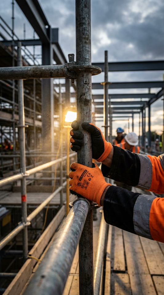 Hi-Vis Grip Handschoen