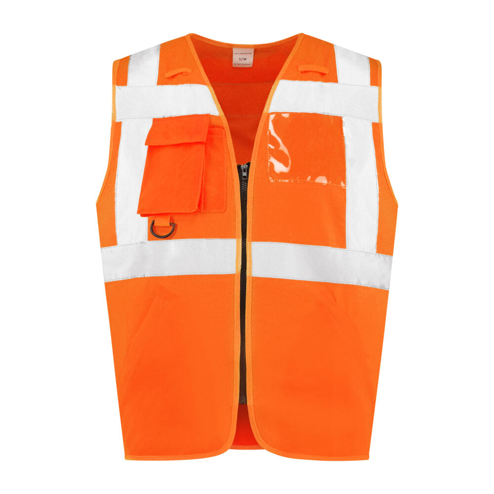 RWS Veiligheidsvest met Rits