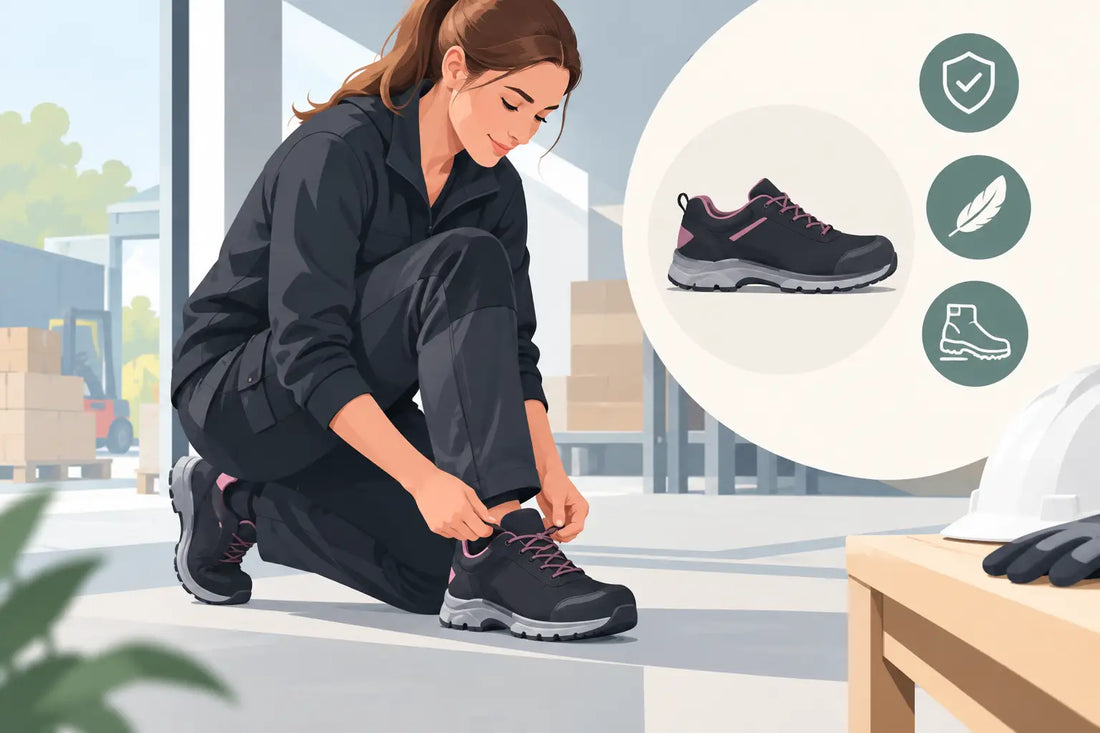 S1 werkschoenen dames voor licht en veilig werk