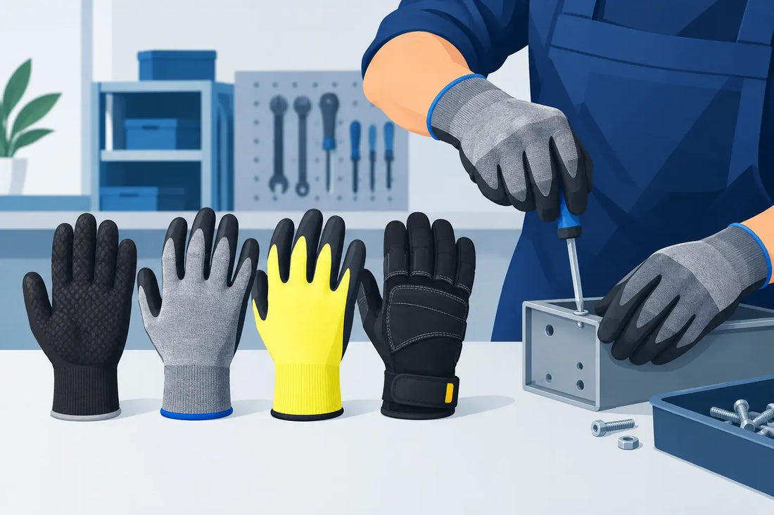 Welke handschoenen voor montagewerk kiest u?