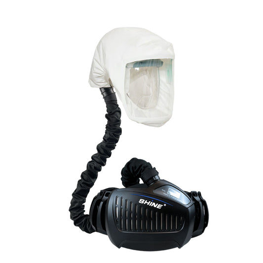 SHINE P-SH200 WHITE AIR HOOD (SHORT) + PAPR