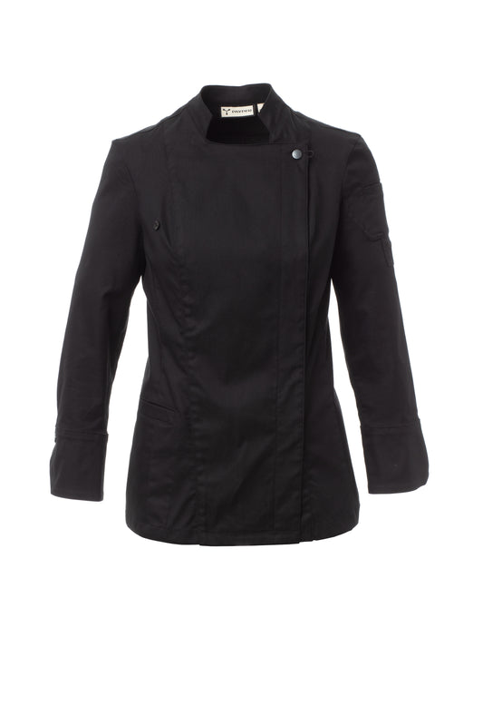 STARRED LADY Dameskoksjas met mandarijnkraag