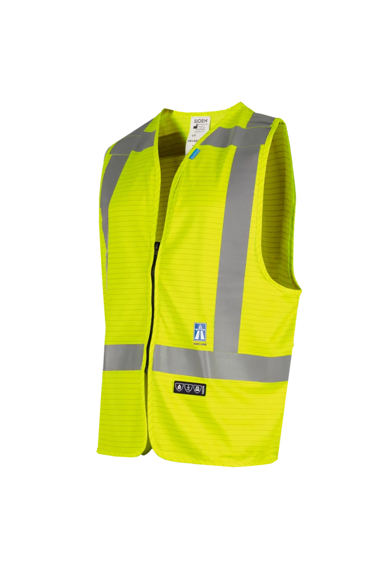 Sarvan Vlamvertragend, antistatisch veiligheidsvest (RWS)