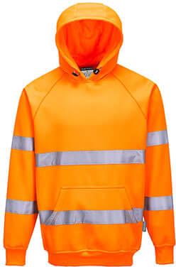 Hi-Vis Hooded Sweatshirt