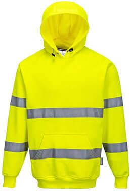 Hi-Vis Hooded Sweatshirt