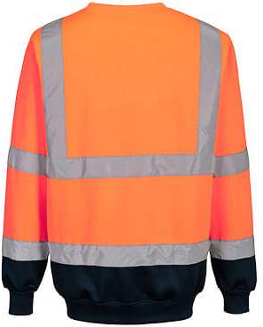 Two Tone Hi-Vis Sweatshirt