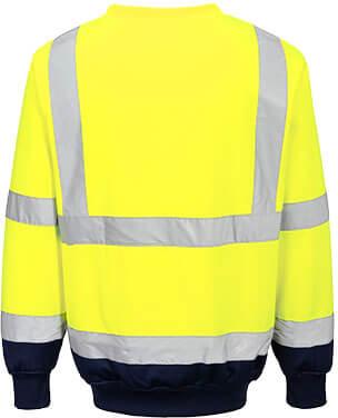 Two Tone Hi-Vis Sweatshirt
