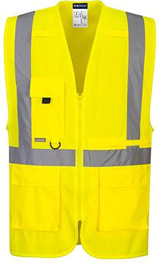 Hi-Vis Executive Vest With Tablet Pocket