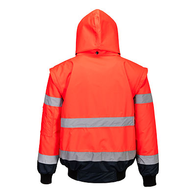 C465 - Hi-Vis Contrast Bomber Jacket