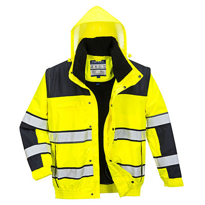 C466 - Hi-Vis Classic Bomber Jacket