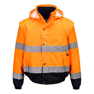 C468 - HI-Vis 2-in-1 Bomberjack