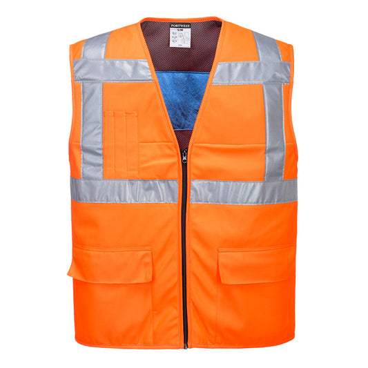 Portwest CV02 Hi-Vis Koelvest | Verkoelend Veiligheidsvest Klasse 2