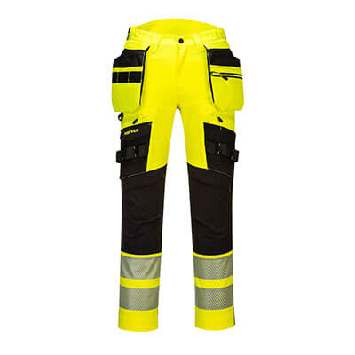 DX442 - DX4-Hi-Vis broek met afneembare holsterzakken