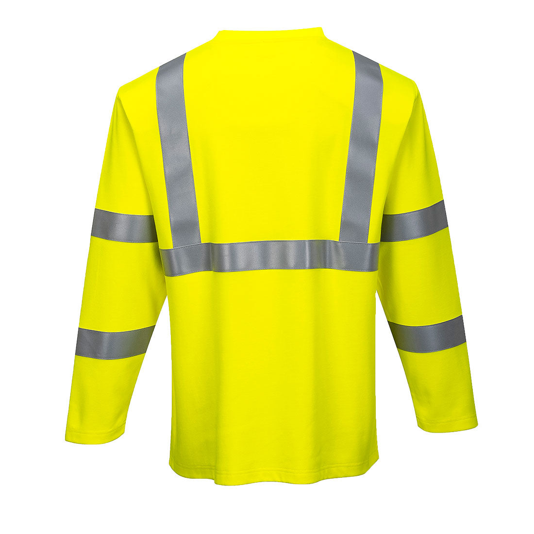 FR96 - Vlamvertragende Modaflame HiVis T-Shirt met Lange Mouw