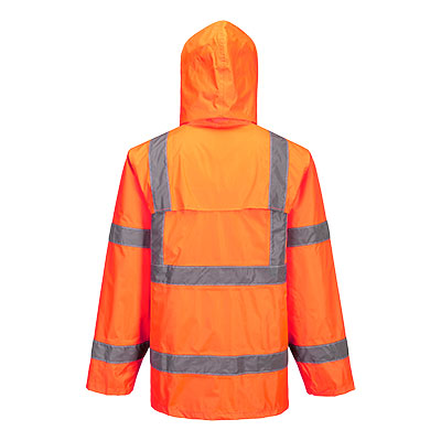 Regenjas met hoge zichtbaarheid