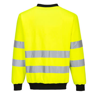 Hi-Vis Sweatshirt met ronde hals
