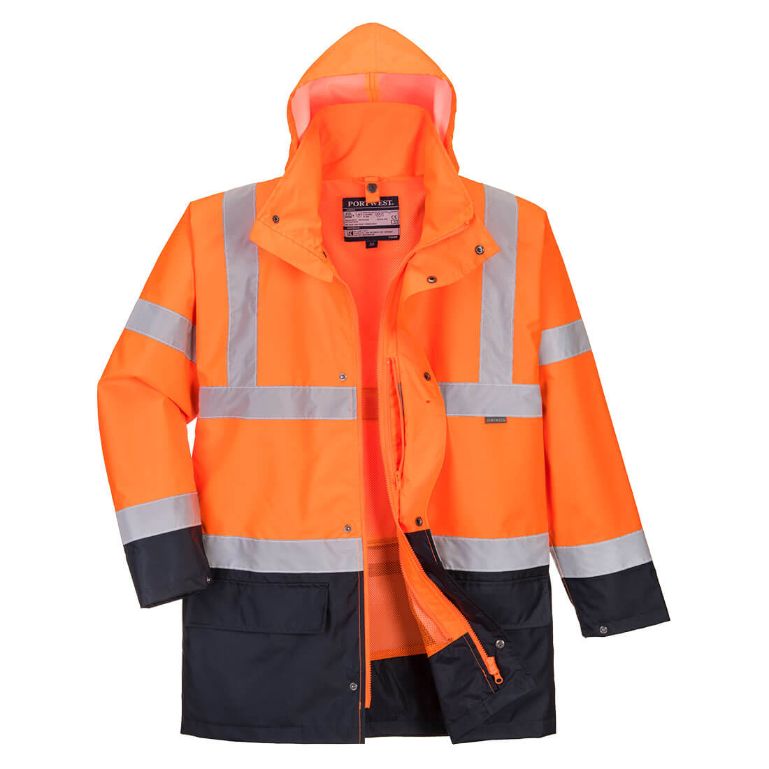 Portwest S766 Hi-Vis Essential 5-in-1 Jack | Waterdichte Winterjas Klasse 3