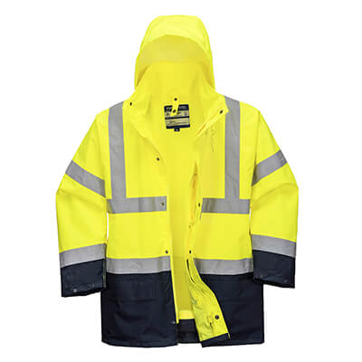 Portwest S766 Hi-Vis Essential 5-in-1 Jack | Waterdichte Winterjas Klasse 3