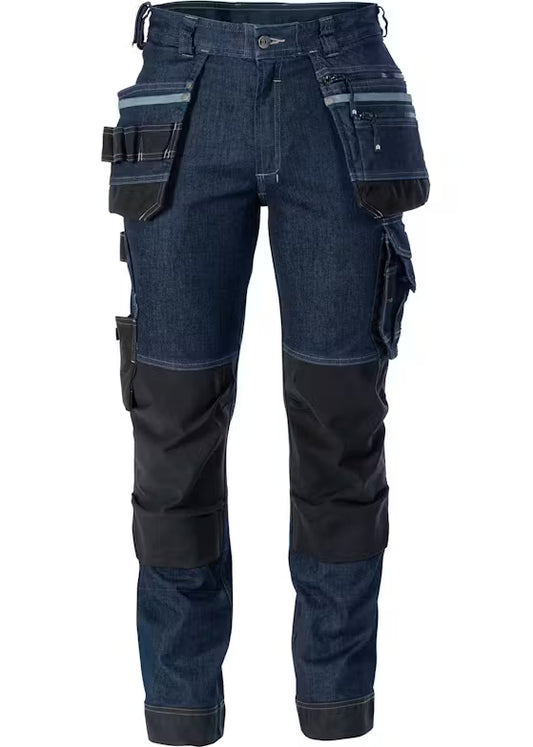 DASSY®  Melbourne Stretchjeans met holsterzakken en kniezakken.